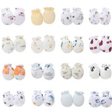 Mommywant 寶寶防抓手套 純棉透氣手套 四季通用 嬰兒護手 新生兒必備