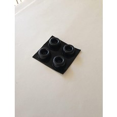 [ 945898 ] Rancilio Silvia 에스프레소 머신 교체용 피트 (4개 블랙 고무), Rancilio Silvia 에스프레소 머신 교체용 피