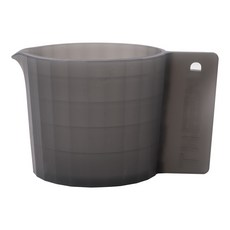 실리콘 계량컵 (블랙) / 디엔드 THEEND, 1개, 블랙