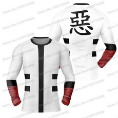 레슬링복 남자 바디슈트 애니메이션 만화 러쉬 가드 서핑 저지 비치 바지 수영복 다이빙 체육관 긴 소매 피트니스 세트