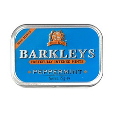 바클리즈 무설탕 미니 페퍼민트틴 15g, 5개