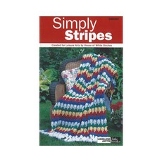 Leisure Arts Crochet Simply Stripes Crochet Book