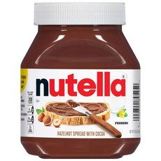 Nutella 너텔라 초콜릿 헤이즐넛 스프레드 751g, 1개