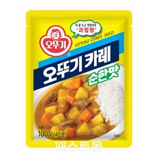 오뚜기 카레 순한맛, 100g, 1개