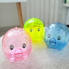 투명 돼지 저금통 소3P 칼라 ND-927+그래Shop, 빠른배송