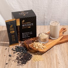 국내산곡물 쉐이크모두 블랙푸드 보틀증정 스틱형, 420g, 1개