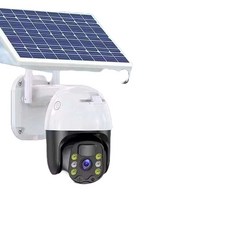 태양광 CCTV 농막 현관 공장 농막카메라 태양열 창고 무선 야외 시골, A. 3메가픽셀 카메라 무선 태양광 4G 모델, 15일 순환 녹화 (15일 저장), 1개