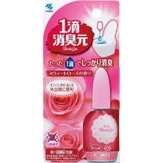小林製藥 1滴消臭元 廁所芳香劑 玫瑰香, 1個, 新包裝, 20mL