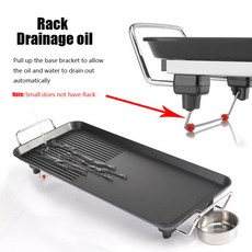 110V輕煙不粘電烤盤 - 多功能室內電燒烤爐，家用商用多規格可選，家庭聚餐適用, 110V大號電烤盤48*28CM,10件套加100張油紙