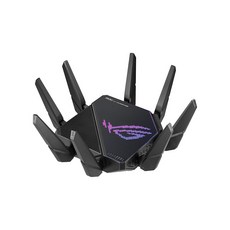 ASUS ROG 랩처 GT-AX11000 프로 트라이밴드 WiFi 6 확장형 게이밍 라우터 10G 및 2.5G 포트 레인지부스트 플러스 트리플 레벨 게임 가속 구독 없는, AX11000 | WiFi 6 | 10G Port