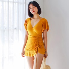 pinkshop Waffle 褶皺 Monokini 泳裝比基尼