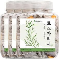 이너블릭 로즈마리차 1500만 티백 판매 돌파 PLA 친환경 필터, 1g, 100개입, 3개