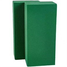 플라워 오아시스 폼 꽃꽂이 스펀지 흡수형 플로랄 폼 건조 생화 드라이플라 22.5x10.5x7 고밀도 20개 세트