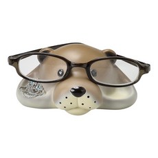 日本Seto Craft 動物造型眼鏡架 刺蝟水獺倉鼠款 可愛桌面眼鏡收納擺飾