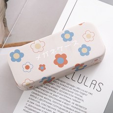 JingseGlasses 文藝復古眼鏡盒 簡約便攜防壓收納盒