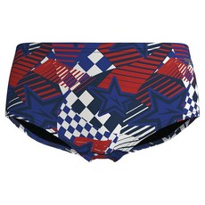 Speedo 80039391533236 프린트 유로 브리프 오버드라이브-트루 코발트 36, 36, True Cobalt