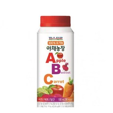 유기농야채농장ABC주스 파스퇴르 190mlx24개, 190ml, 24개