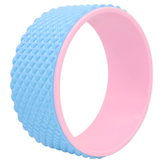 瑜珈健身輪, 1個, 藍色，粉色，紫色，綠色，黑色，灰色