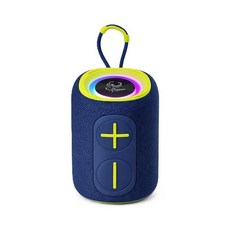 Iphoenix IP160 Portable Bluetooth Speaker Stereo Sound & Deep Bass IPX6 Waterproof Dynamic RGB, Blue