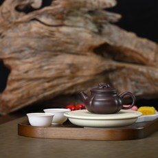 紫泥納福手作紫砂壺150ML, 1個, 1L, 紫泥納福150ML:150ML