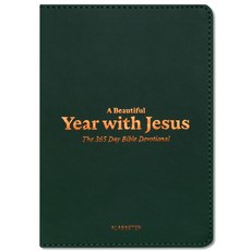 (영문도서)A Beautiful Year with Jesus (Lb): The Daily Devotional for 365 Days in t... Imitation Leather, Alabaster, English, 9781963317312