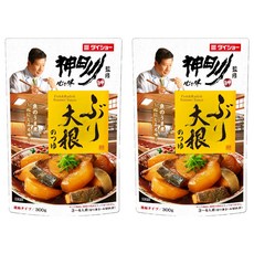 다이쇼 칸다가와 감수 방어 무 조림 쯔유 농축 타입, 300g, 2개