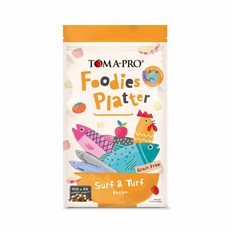 TOMA-PRO®優格吃貨拼盤貓糧 鮭魚佐嫩雞 無穀配方 全齡貓適用, 1.5 lbs. (680g), 1個, 海陸蘋果