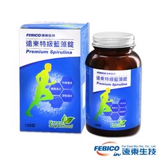 遠東生技 特級藍藻500mg x150錠/瓶 - 天然營養補給，全家適用, 1個, 1瓶