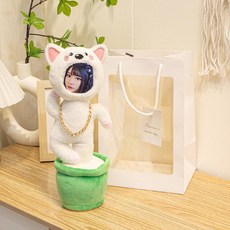 저스트조이 얼굴인형제작 프린팅 DIY 봉제 포토인형, 1개, 선물 상자 + 웨스턴 마운틴, 1cm
