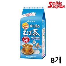 이토엔 향이 깊은 보리차 티백 일본직배송 티음료 관리 도움, 8개, 54개입, 7.5g