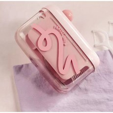 多巴胺牙線收納盒 自動彈出 輕奢隨身牙線盒, 粉色, 1個