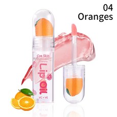 CosSkin 水果溫變唇蜜 滋潤 保濕 提升氣色, 1個, 04橘子