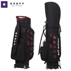 다이와 정품 온오프 OB6425 바퀴형 스탠드백 마스터스인터내셔널, 블랙(BLACK)