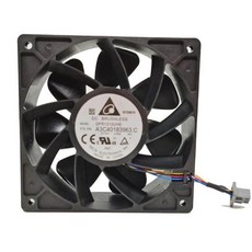 델타 QFR1212UHE A3C40183963 용 개미 S7 S9 Shenma L3 쿨러 C DC 12V 5.00A 12cm 냉각 선풍기 120X120X, [01] Refit 2510-4Pin, 02 Refit 2510-4Pin, 1개