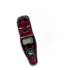 JIXIN 電子計數器，撥動轉珠記數器，附指南針與LED背光功能, 1個, 一個解壓計數器（紫檀色）