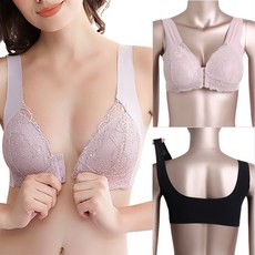 이너피아 노라인 앞후크 브라 55~99 빅사이즈 브라 편한 노와이어 브라