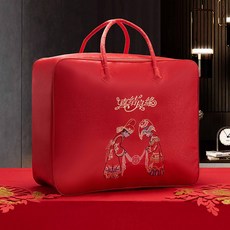 結婚陪嫁被子收納袋 囍字設計, 1套, 1個