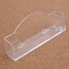 상세정보참조 메모지 펜을 한번에보관 투명 메모꽂이 케이스