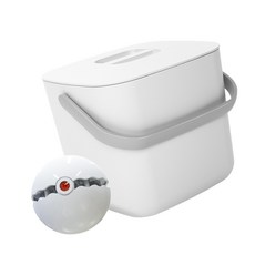 효율적인 청소를 위한 휴대용 자동 야채 청소기 ABS 구조, 하얀색