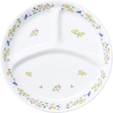 OGISO 피터 래빗 천연 정원 런치 플레이트(식기 및 전자레인지 안전), Natural Garden