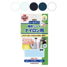 일본 가와구치 패딩수선패치 패딩패치 옷수선테이프 수선, 1개, 화이트