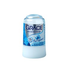 GRACE 體香劑 滾珠式 24小時長效防護 純粹配方 無酒精 無防腐劑 120ml, 1個
