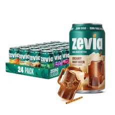 Zevia Zero Sugar Soda Rainbow Va Zevia Zero Sugar Soda Rainbow Variety Pack 12 oz Cans (24-Pack)