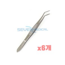 아미코 의료용핀셋 16cm, S05-267, 6개