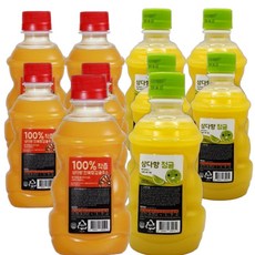 제주 삼다향 100% 착즙 감귤주스 320ml 혼합10입 (천혜향5입+청귤5입)