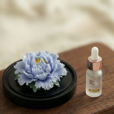 les nez 御穹牡丹香盅禮盒 陶瓷擴香擺飾, 1個, 藍色