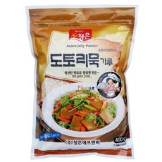 청은 도토리묵가루, 400g, 1개