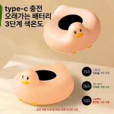 조이풀 온도게 욕조 물온도계 신생아 탕온도계 디지털 온도 측정기, 리틀핑크덕+리틀핑크덕