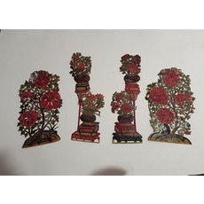 老皮影 牛皮 手工雕刻 手工上色, 如圖所示, 1個