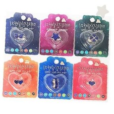 매직 진실 반지 하트 모양 컬러 변화 온도 감지 무드링 감정 표현 액세서리